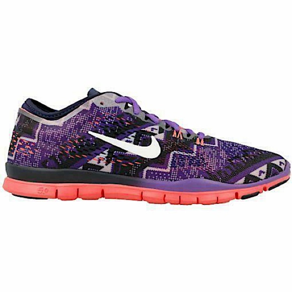 Nike Free 5.0 purple sneakers